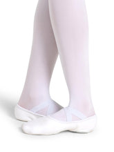 Load image into Gallery viewer, Capezio Hanami Ballet Shoe - White & Black Stretch Canvas for Males