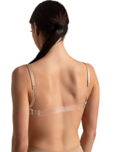 Load image into Gallery viewer, Capezio Seamless Clear Back Sweetheart Bandeau Bra