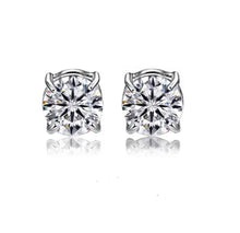 Load image into Gallery viewer, KySienn Magnetic Diamante Earrings - 8mm &amp; 10mm