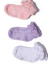 Load image into Gallery viewer, Capezio Children’s Ruffle Sock 3pk