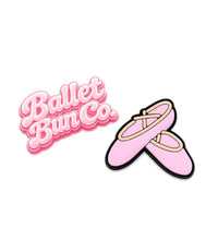 Load image into Gallery viewer, Ballet Bun Co Pink Pointe Jibbitz