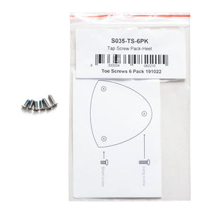 Energetiks Tap Shoe Screw Pack - Toe or Heel