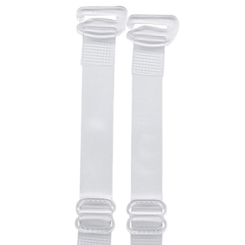 Energetiks Seamless Bra Straps - Flesh (Fabric) & Clear