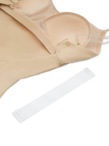Capezio Shoulder & Back Straps - Clear & Fabric