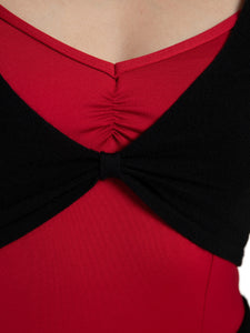 Capezio Harmonie Cropped Pinch Sweater