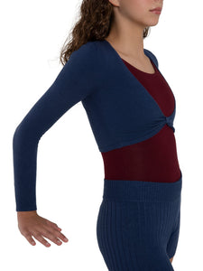 Capezio Harmonie Cropped Pinch Sweater