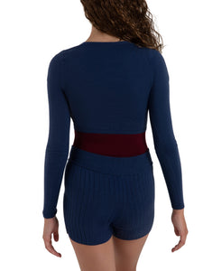 Capezio Harmonie Cropped Pinch Sweater