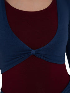 Capezio Harmonie Cropped Pinch Sweater