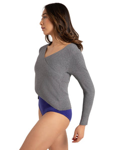 Capezio Harmonie: Wellness Wrap Sweater