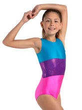 Load image into Gallery viewer, Capezio Level Up Gymnastics Collection - 3 Panel Tank Leotard