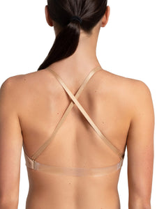 Capezio Seamless Clear Back Bra