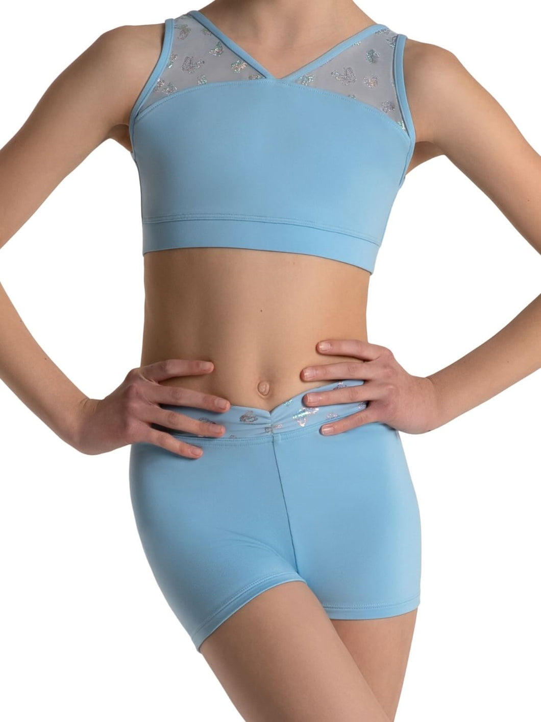 Capezio Social Butterfly Collection - Rosy Boy Short