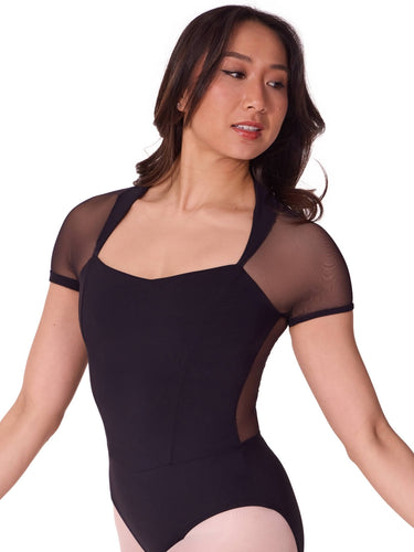 Capezio Soft Elegance: Corset Short Sleeve Leotard