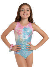Load image into Gallery viewer, Capezio Unicorn Disco Gymnastics Collection - Shine Bright Leotard