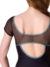 Load image into Gallery viewer, Capezio Enchanted Contrast: Harmony Short Sleeve Leotard