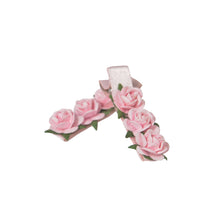 Load image into Gallery viewer, Mimy Satin Blossom Hair Clips 2pk