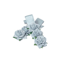 Load image into Gallery viewer, Mimy Satin Blossom Hair Clips 2pk