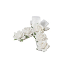 Load image into Gallery viewer, Mimy Satin Blossom Hair Clips 2pk