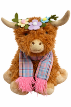 Load image into Gallery viewer, Mad Ally Highland Cow Keyring